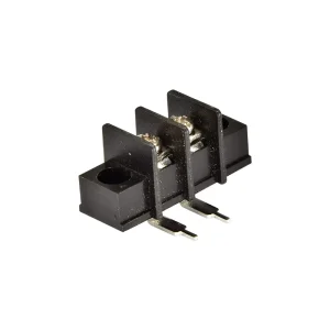 7.62mm Terminal Block 2P-10P Black Color Right Angle Barrier Terminal Block