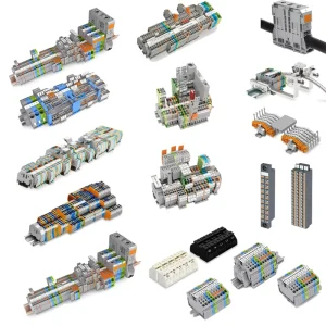734-128 in Stock Terminal Block Connector Accessories Jumper End Plate Marker Partition Plug