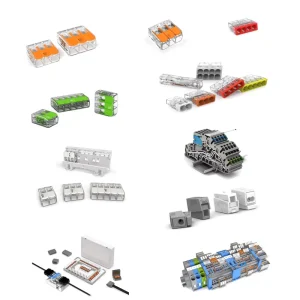 734-164 in Stock Terminal Block Connector Accessories Jumper End Plate Marker Partition Plug