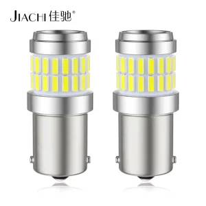 7440 7443 T20 W21W WY21W W21/5W LED Bulb Light Non Polarity Brake Tail T25 3156 3157 P27W P27/7W Lamps 4014SMD