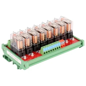 8 Channel 1CO 10A Relay Module DC 5V 12V 24V AC 110V 220V PLC Control Relay Module Board
