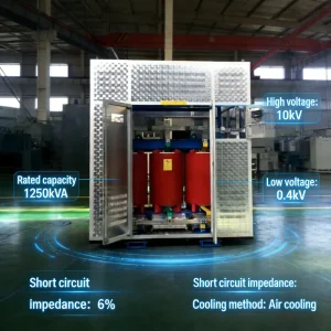 800KVA Toroidal Dual Coil Dry Transformer 10kV 50 60Hz Three Phase Aluminum Copper Coil 480V 440V Output Power