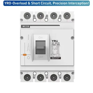 800amp Circuit Breaker AC Molded Case MCCB 3 Phase Low Voltage High Current Power Protection CE Certified