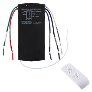 85 265V Universal Ceiling Fan Lamp Timing Speed Wireless Remote Control Switch