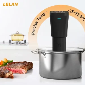 850W 1000W Sous Vide Cooker Accurate Temperature Setting and Digital Timer Slow Cooker for Home and Restaurant