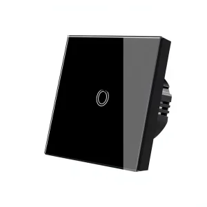 86-type European-standard Smart Wireless Remote Control Switch Tempered Glass Panel Embedded AC Switch