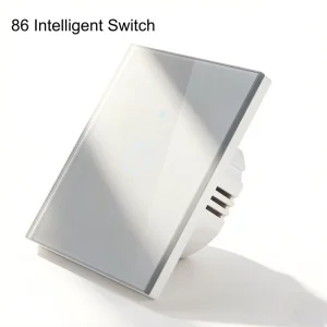 86EU Smart Life Home Battery Powered App Compatible 10A Touch Panel Waterproof Wi Fi Remote Control Wall Switches UK/EU PC Glass