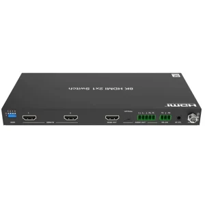 8K HDMI Switch 2 in 1 Out 4K 120Hz 3 Port HDMI 2.1 Selector Box with Remote API Control for Home Theatre System