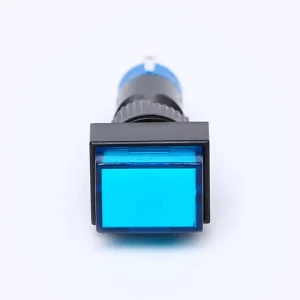 8MM Square Plastic Signal LED Lamps Equipment Indicator Light Pilot Lamp PB081F-D/G/12V