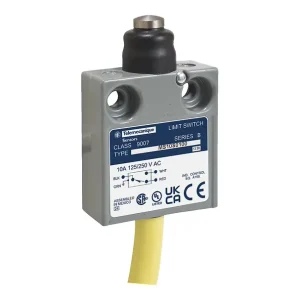 9007ms10s0300 Limit Switch 240 Vac 10amp with Ms + Options 9007 Series Plc Controller Industrial Automation Pac
