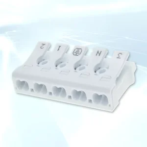 925-D5 Electrical Wiring Terminal Block Push-in Wire Connector for 5-Wire Connectors 2.5mm
