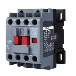 9A 220V 3 Pole Silver Alloy AC Contactor Main Contacts Circuit Breaker Electrical Equipment Din Rail Mounting