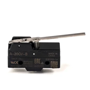 A-20G Series Snap Action Micro Switch Customizable Terminal Types Silver Contact Micro Limit Switch for Industrial Machinery