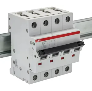 A-B-B 2CCS573103R8257 4-Pole 1.6A 415V SMISSLINE TP Series K-Type Curve Miniature Circuit Breaker (MCB) DINGuide