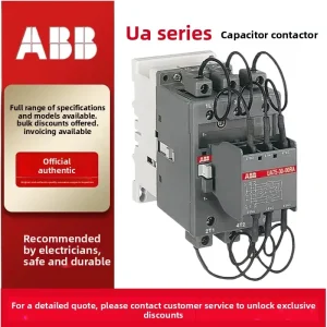A BB Capacitor AC Contactor UA110-30RA UA95-30RA UA75-30RA UA63-30RA UA50-30RA