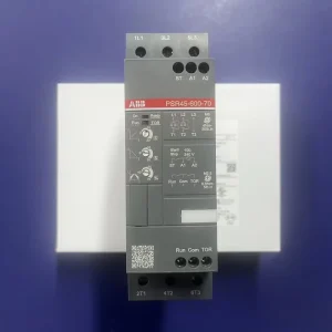 A BB PSR45 600 70 Soft Starter 22kW Motor Control Compact Industrial Phase Control Diagnostic Tool