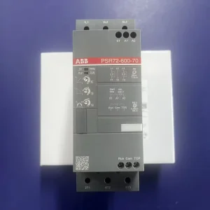 A BB PSR72 600 70 Soft Starter 37kW Motor Control Compact Industrial Phase Control Diagnostic Tool