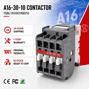 A16-30-10 1SBL181001R8010 17A 3 Pole AC Contactor 220-230V Coil