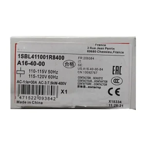 A16-40-00 220-230V 50Hz / 230-240V 60Hz Contactor