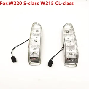 A2208200521 A2208200621 12V Replacement Rearview Mirror Turn Signals Lamp Lights for Benz W220 S280 S320 S430 S500 W215