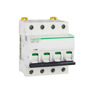 A9F18410 4P C10A 400VAC Miniature Circuit Breakers MCB Circuit Breaker Din Rail Circuit Breaker