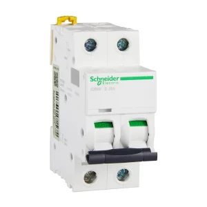 A9F19225 Miniature Circuit Breaker with 25A 6kA Breaking Capacity for Distribution Protection
