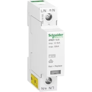 A9L16182 Acti9 IPRD1 12.5r T1+T2 Lightning Protection Surge Protection Device SPD 1P 230V Modular Surge Arrester Remote Signal