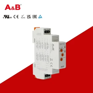 AB531TH00 16A Miniature Modular Time Delay Relay AC/DC 12-240V DIN Rail Industrial Timer with Silver Alloy Contacts