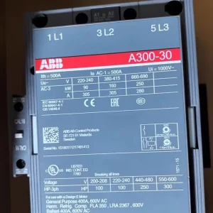 ABB AC/DC Contactor A63-30 A75-30 A95-30 A110-30 A145-30 A185-30 A210-30 A260-30 A300-30 63A/75A/145A/95A/110A/185A/210A/260A
