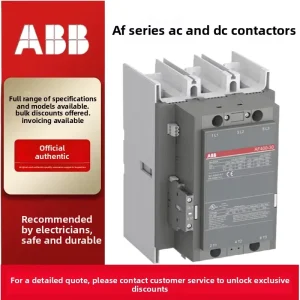 ABB AC DC Contactors AF400 30 AF460 30 AF580 30 AF750 30 AF1250 30 AF1350 30 AF1650 30 AF2050 30