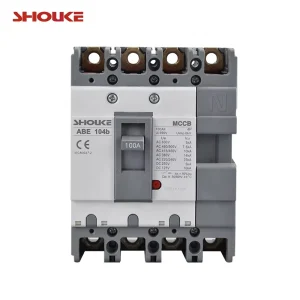 ABE54b 4P 50A 5kA 380/440V 50/60Hz Thermal-Magnetic Copper & Plastic Moulded Case Circuit Breaker