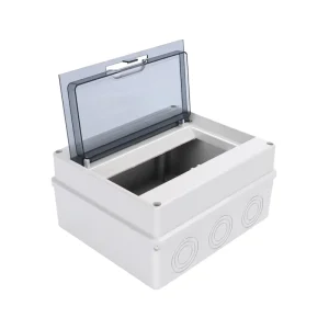 ABS Plastic IP65 HT 8 Low Voltage Distribution Air Switch Box Outdoor Use Waterproof Dustproof Junction Box