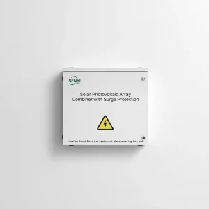 AC 1000V 315A 4 in 1 Solar AC Combiner Box with Fuse Surge Protector SPD Copper Busbars