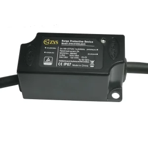 AC 220v 10ka Surge Protector Series Connection 10KV LED Lightning Protection IP67 Surge Protection Device for LED Street