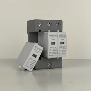 AC 275V 20kA Imax 40kA Surge Protective Devices Solar PV System Surge Protector SPD 3P