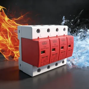 AC 385V 40-80ka T2 Class II Power Surge Protector Surge Protective Device CE Certified HDU1 II80