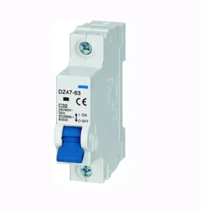 AC 63A 1P Single Phase Circuit Breakers MCB