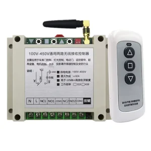AC 85V 110V 220V 250V 2 Channel Motor Forwards and Reverse Remote Switch Motor Remote Control Switch AG C203A