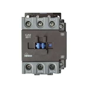 AC Contactors CJX2 3P AC Contactor with 1 NO+NC Auxiliary Contacts 9A 12A 18A 25A 32A 40A 50A 65A 80A 95A