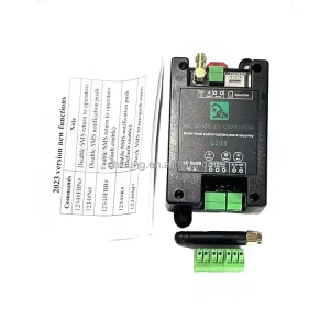 AC DC 9 36V Input GSM Gate Opener Gate Controller Remote Switch Support 1001 Users