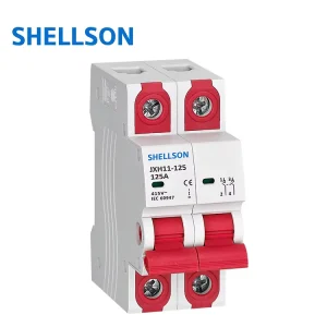 AC DC Isolating Switch Miniature Circuit Breaker 1P 2P 3P 4P 20A 32A 40A 63A MCB for Solar Systems