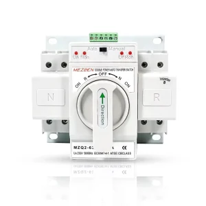 AC DC Manual Automatic Transfer Switch 2P 3P 4P 63 100 125 Amp ATS Transfer Switch
