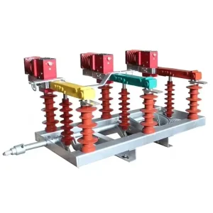 AC High Voltage Disconnect Switch FZW32 Smart Switch 33kV 35kV LBS Three Phase Automatic Electrical Copper 50/60Hz