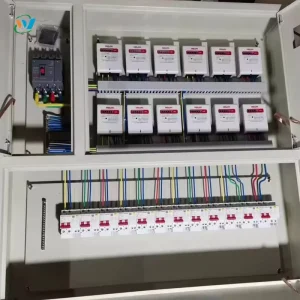 AC Low Voltage Key Lock Electric Home 50Hz Meter Power Distributor Box Cabinet for Apartment Complexes