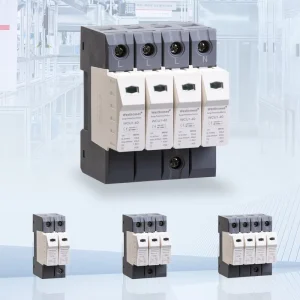 AC Low Voltage Surge Protective Device SPD Single Phase 385VAC Household Surge Arrester Surge 40kA Voltage Arrester Device