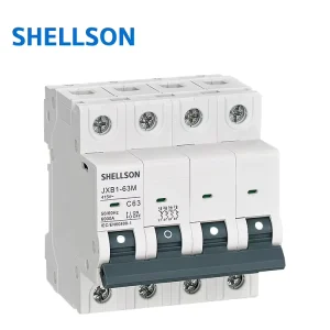 AC MCB Breaker Miniature Circuit Breakers 1P 2P 3P 4P for LowVoltage Applications