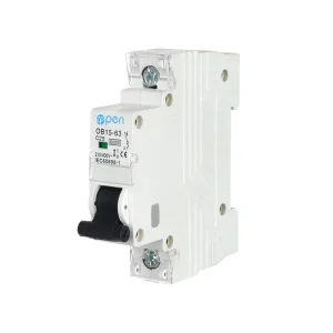 AC MCB C Curve 230 400V 50HZ 60HZ Mini Circuit Breaker 1P 2P 3P 4P 3A 6A 10A 32A 40A 50A 63A With TUV CB Certificate