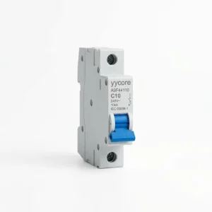 AC MCB Miniature Circuit Breaker 1P 2P 3P 4P 1A 63A 10kA 240V C Curve IEC 60898 1 CE Certified Factory Supplier