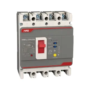 AC MCCB Circuit Breakers 100A 125A 160A 250A 400A Moulded Case Circuit Breaker