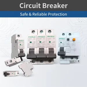 AC Miniature Circuit Breaker DZ47 63 Din Rail MCB Household Main Power Cut Off Switch
